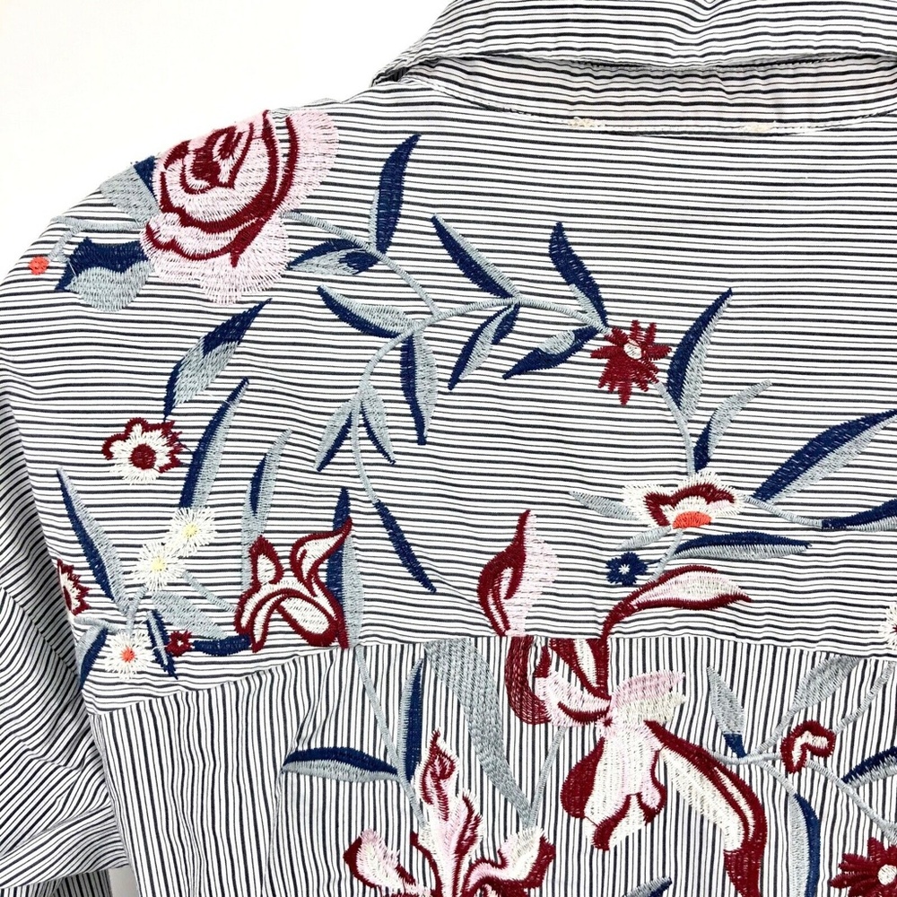 Anthropologie Skies Are Blue Womens XS Popover Top - Picture 5 of 12
